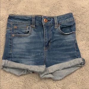 American Eagle Next legal stretch jean short